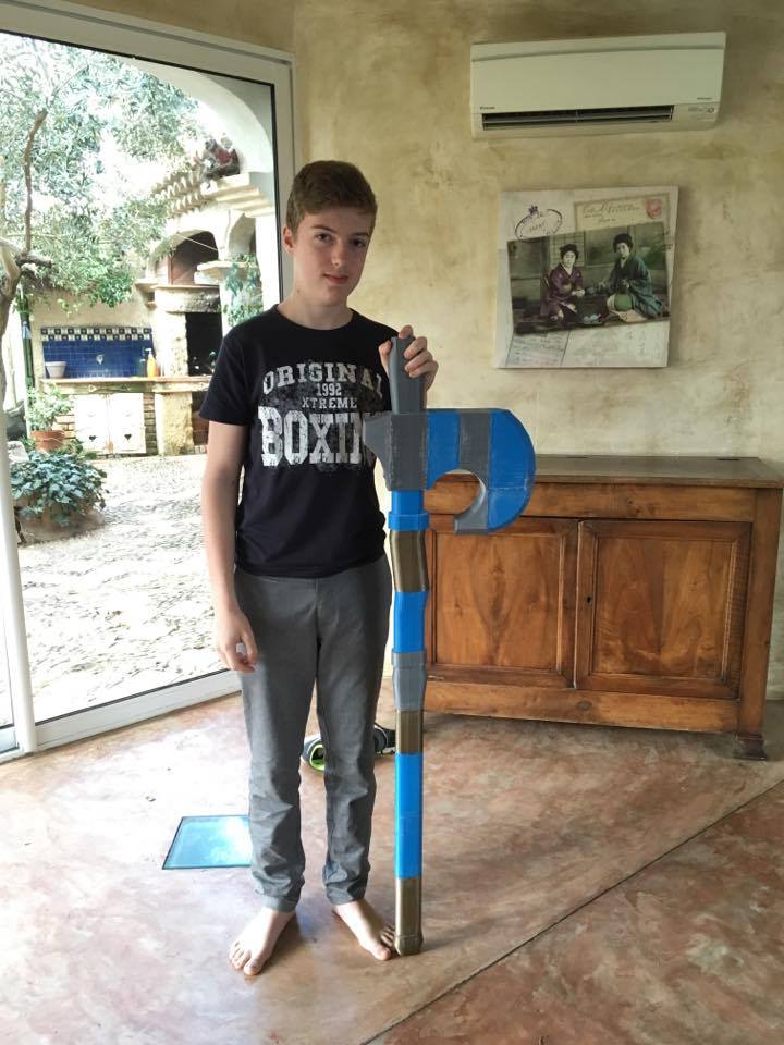 Hache de bucheron "Zelda breath of the wild"