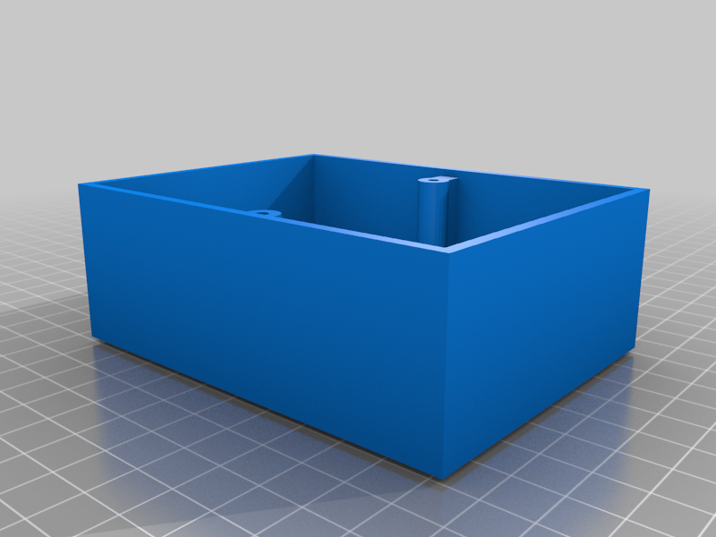 Wall mounted power socket box