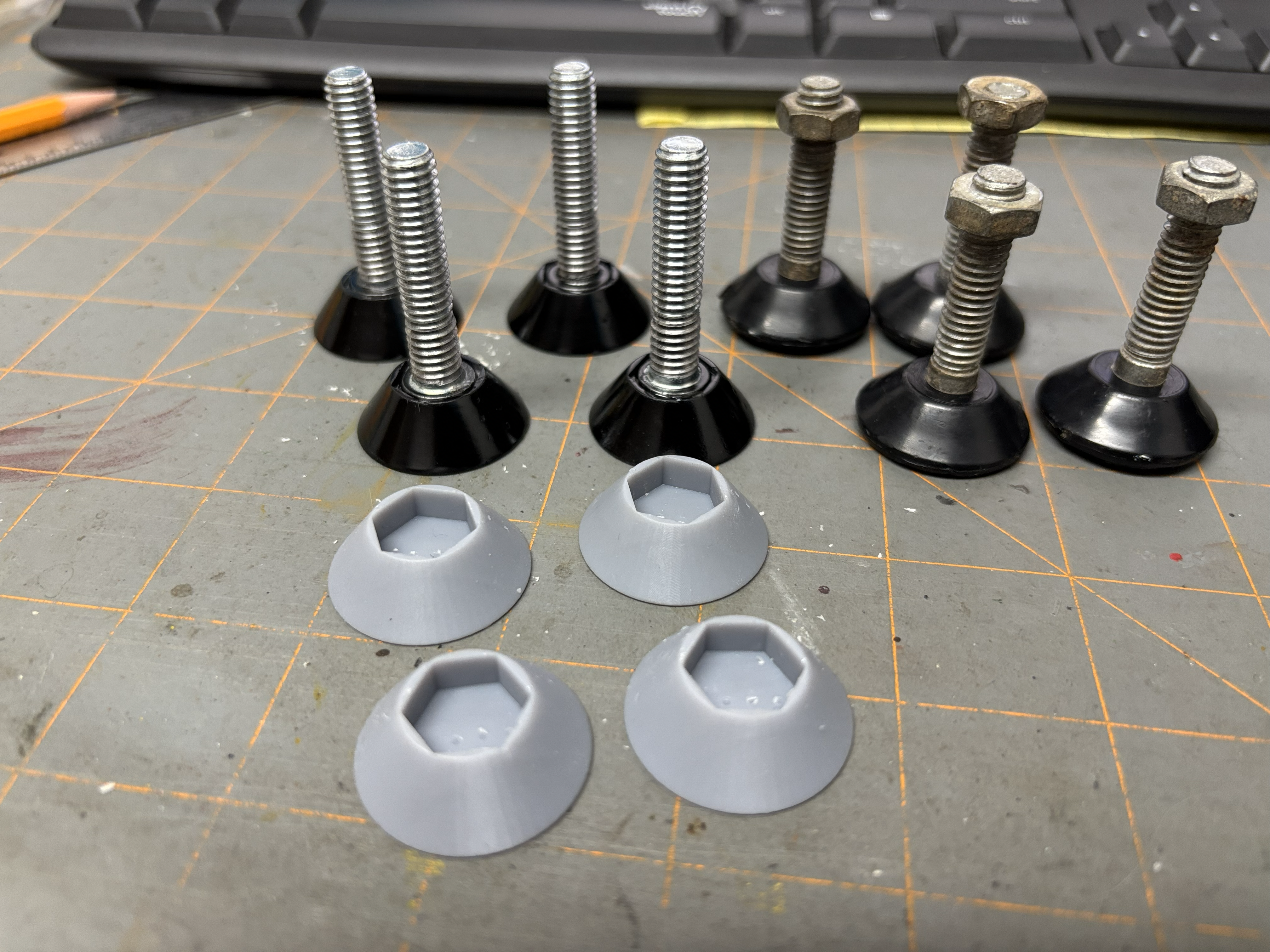 Early Workmate Leveling Foot Pad