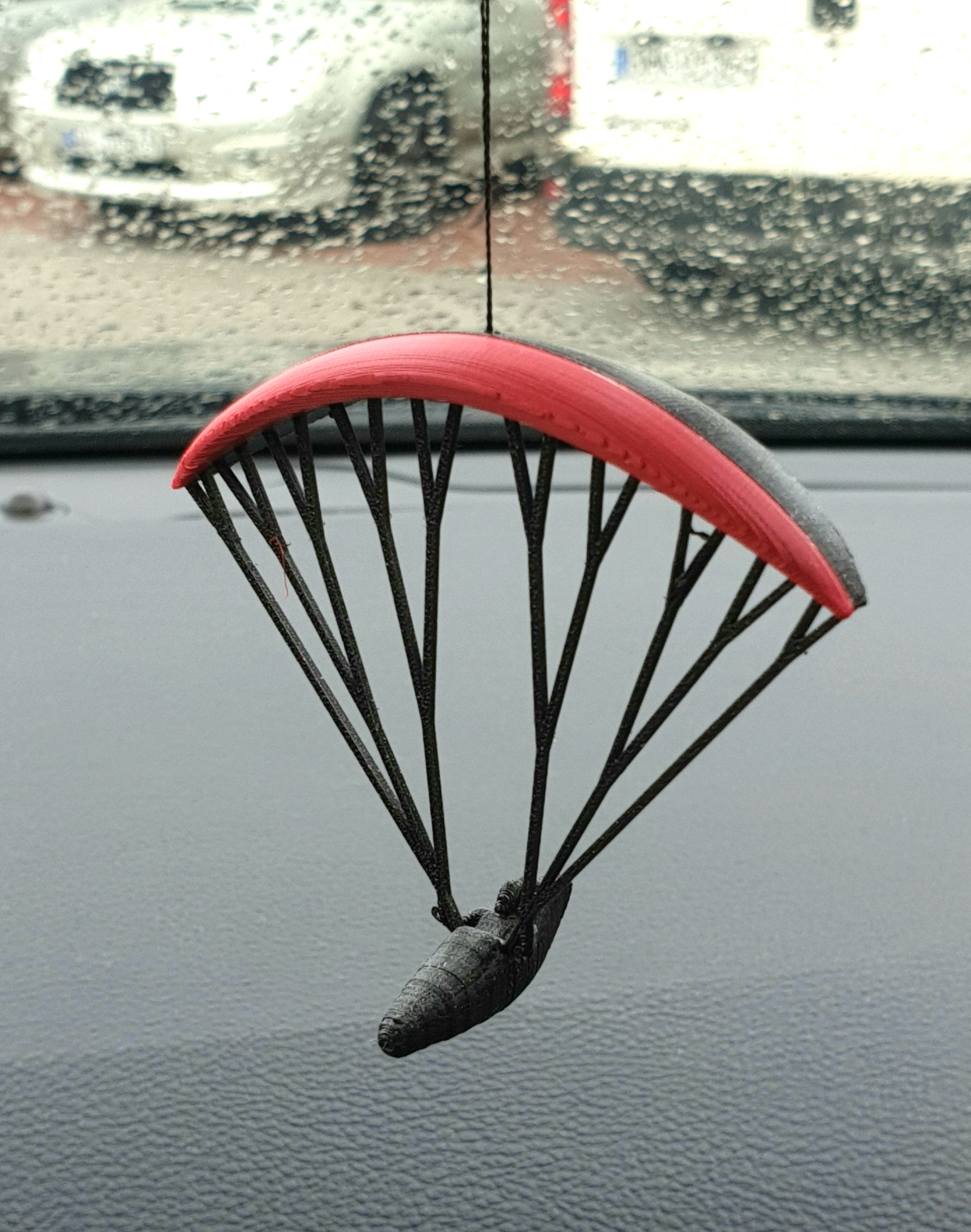 Mini Paraglider for car mirror