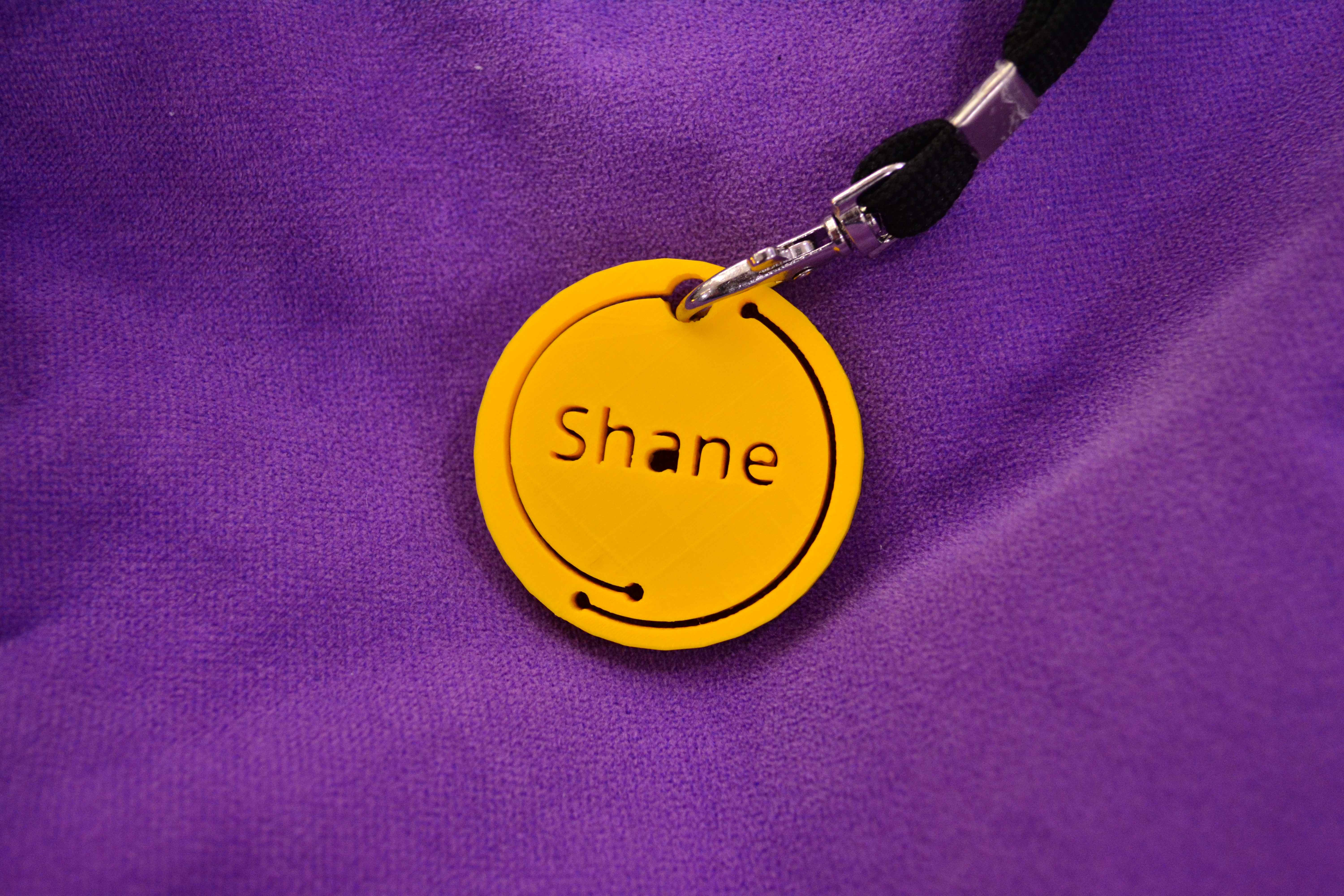 Shane name tag