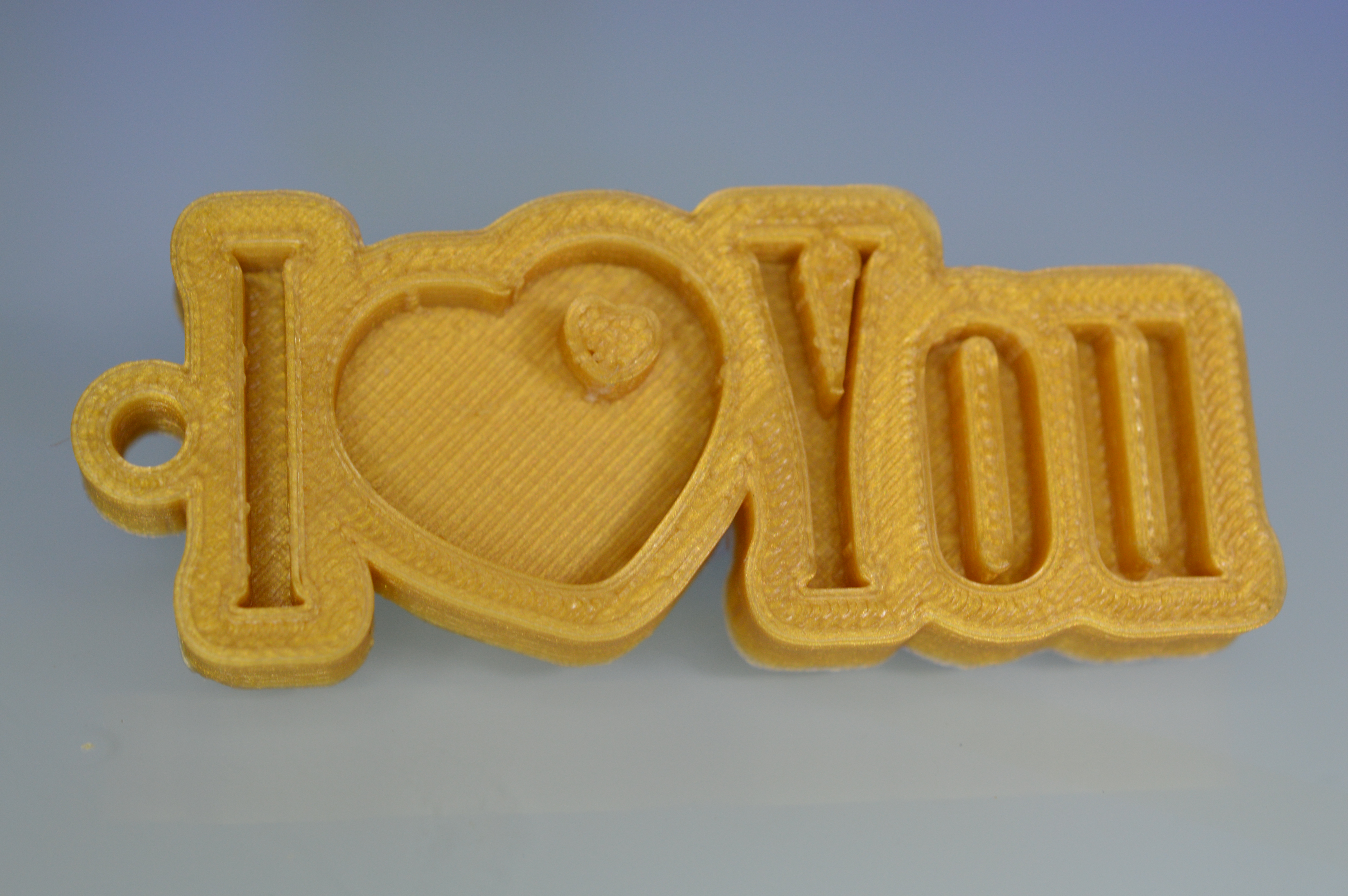 Special Valentine's Day I_Love_You Keychain Hanger