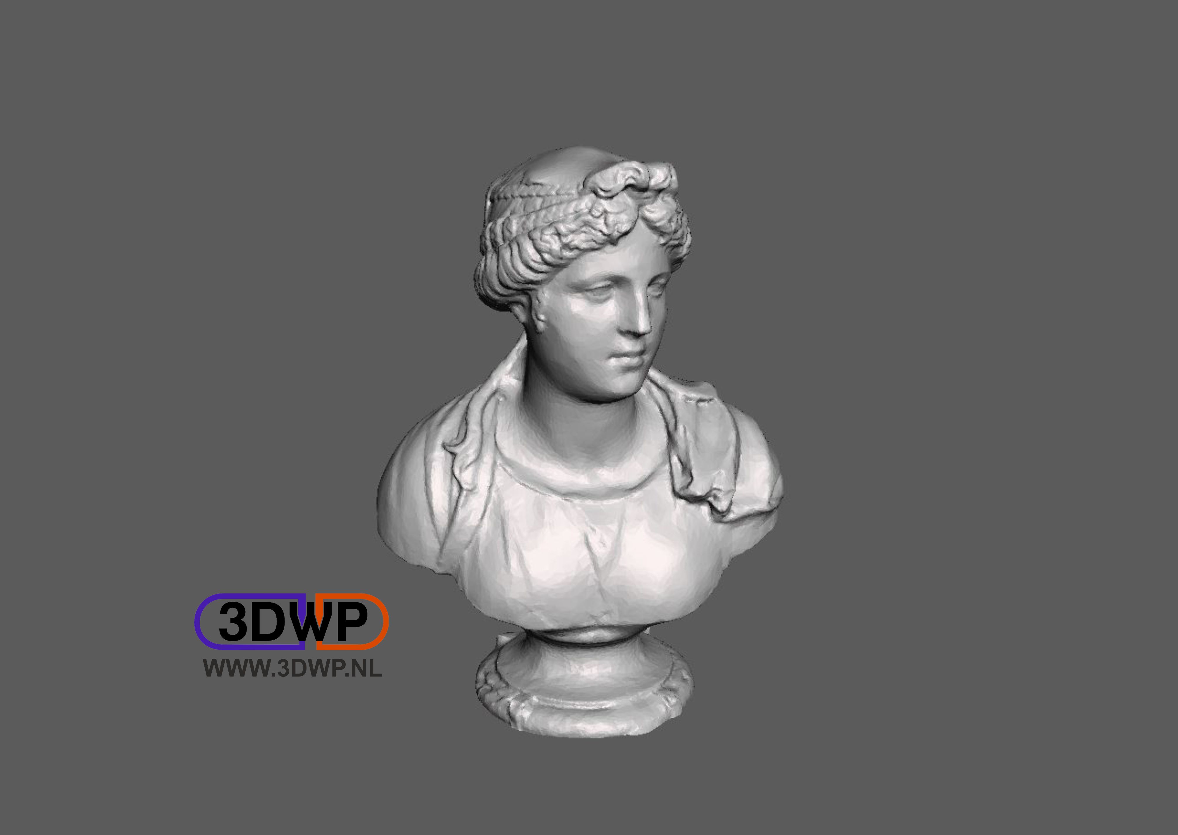 Bust Of A Young Woman - Simone Bianco (Statue 3D Scan)