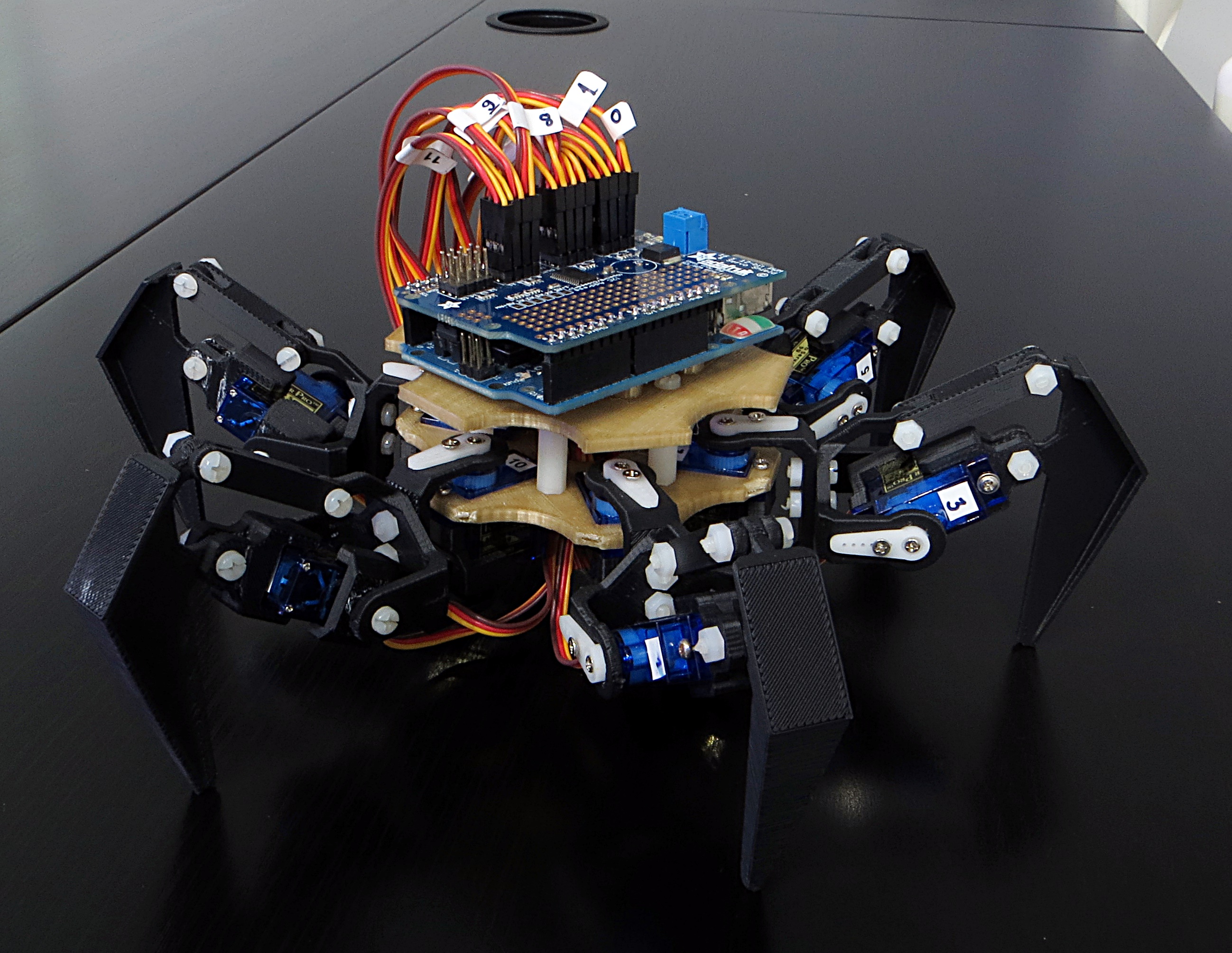 HEXRO - 12-servo-motors hexapod robot