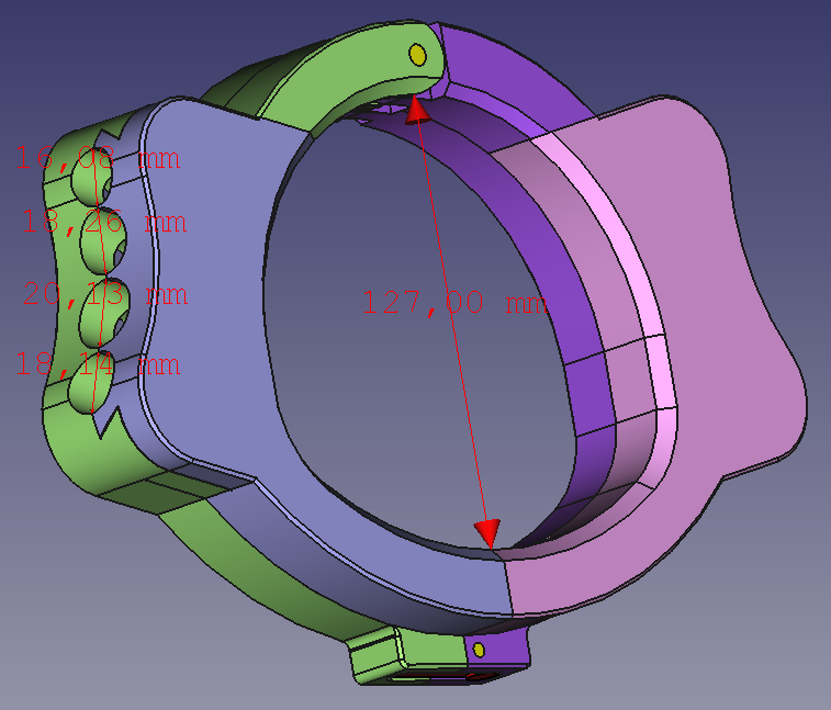 Small Neck-Finger-Cuff