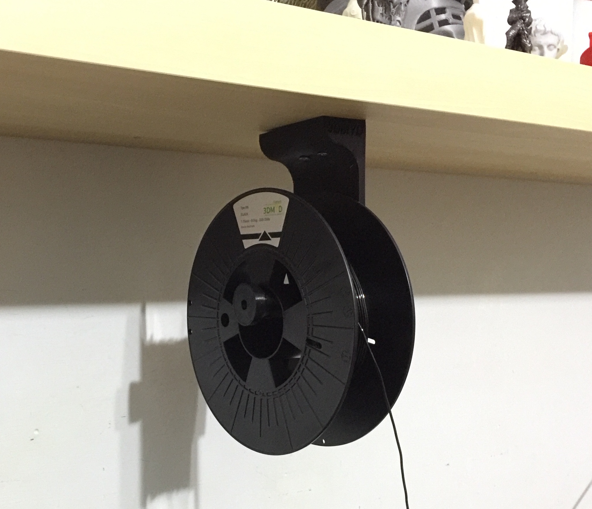 Spool Holder Under Shelf