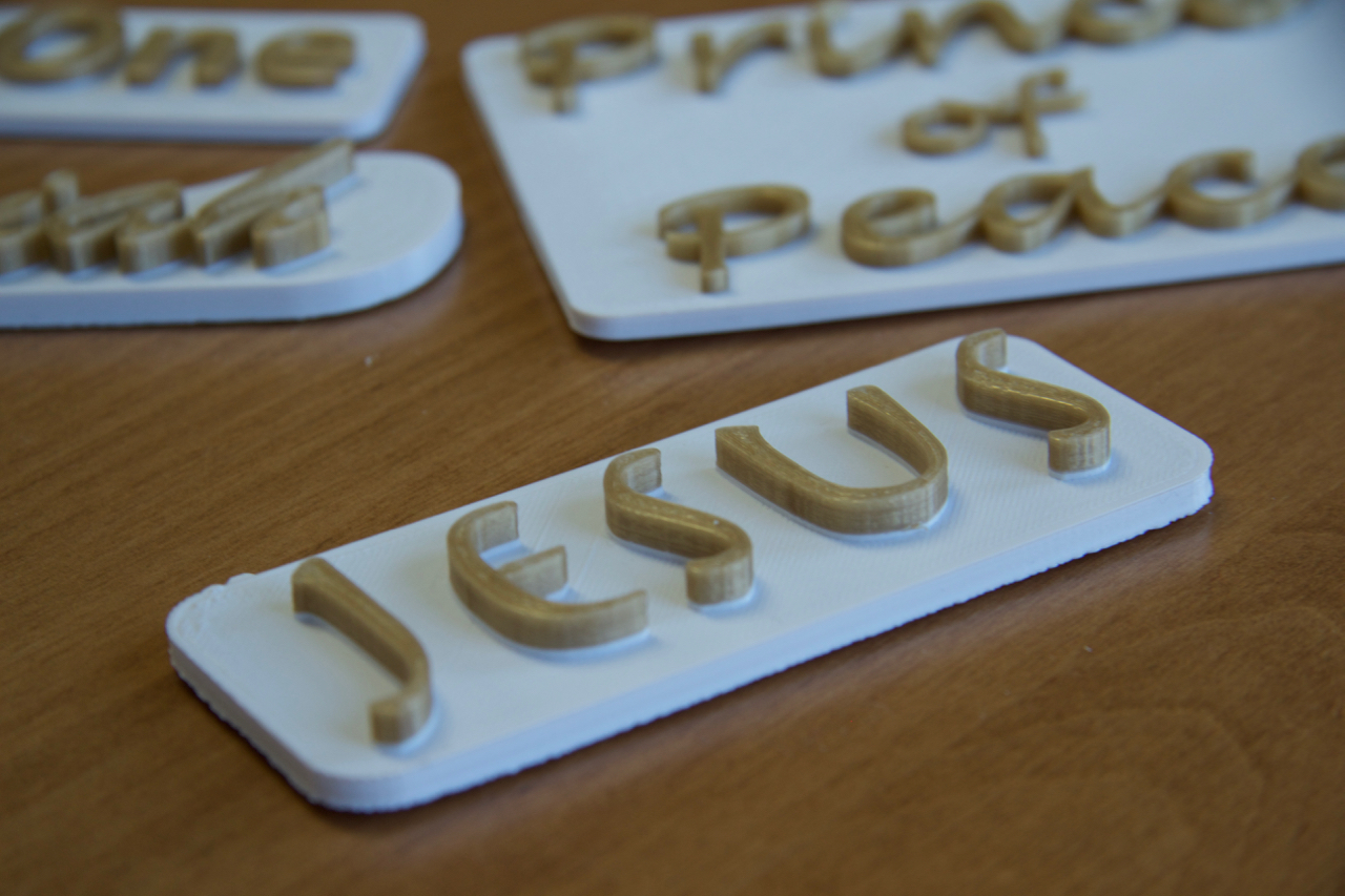 Names of Christ - God - Deity - Christmas Ornaments
