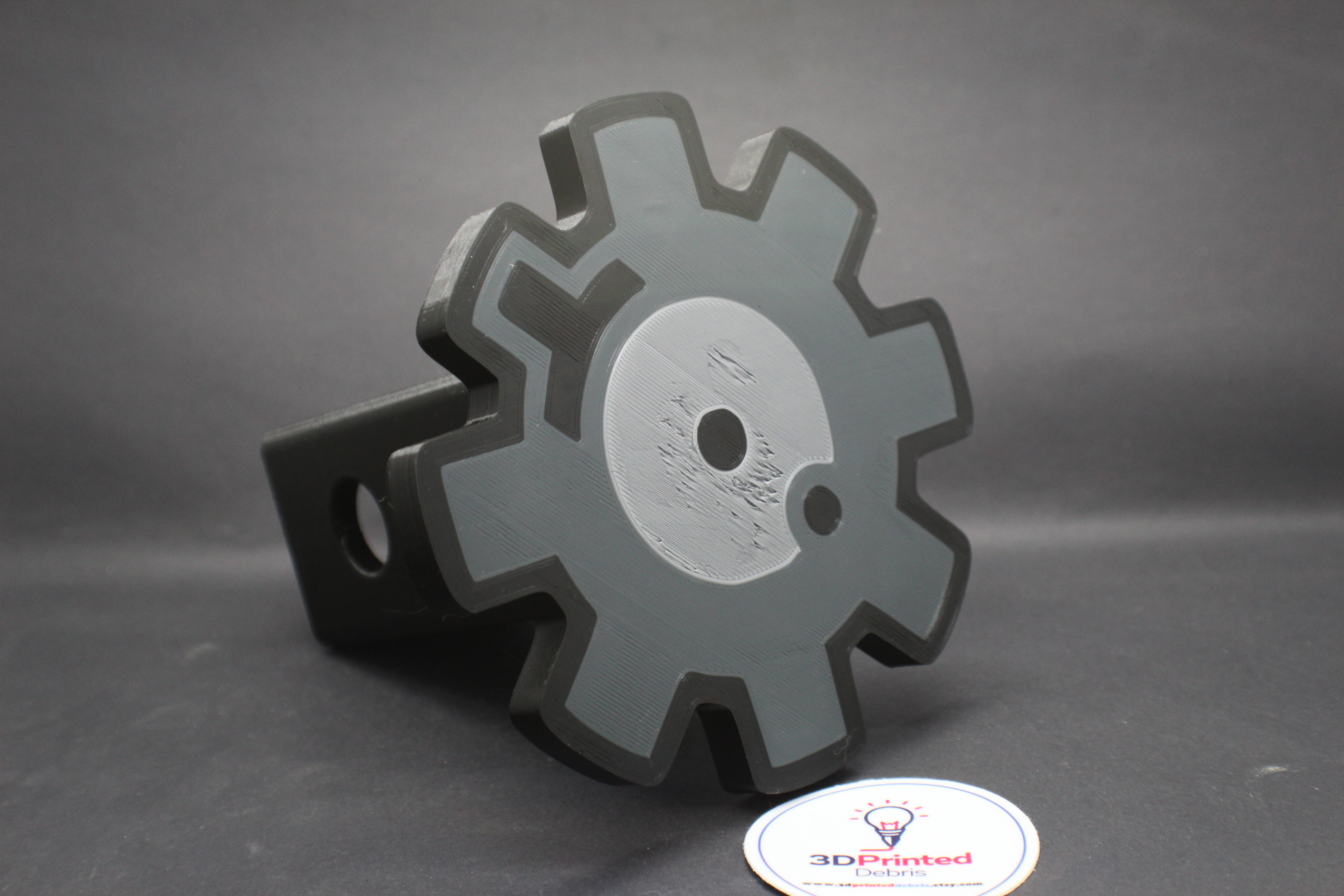M16/AR15 Bolt Face 2" Trailer Hitch Receiver Plug Cover