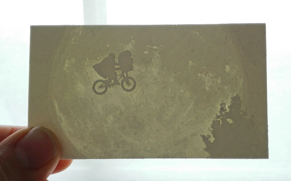 ET - The Extra Terrestrial lithophane