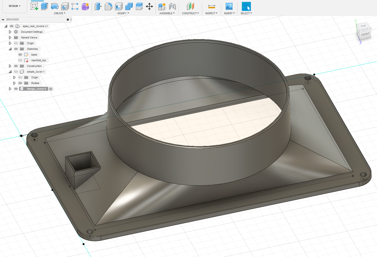 Epax X1 Rear Covers