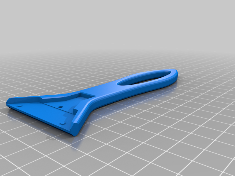 Scraper for 61mm blade