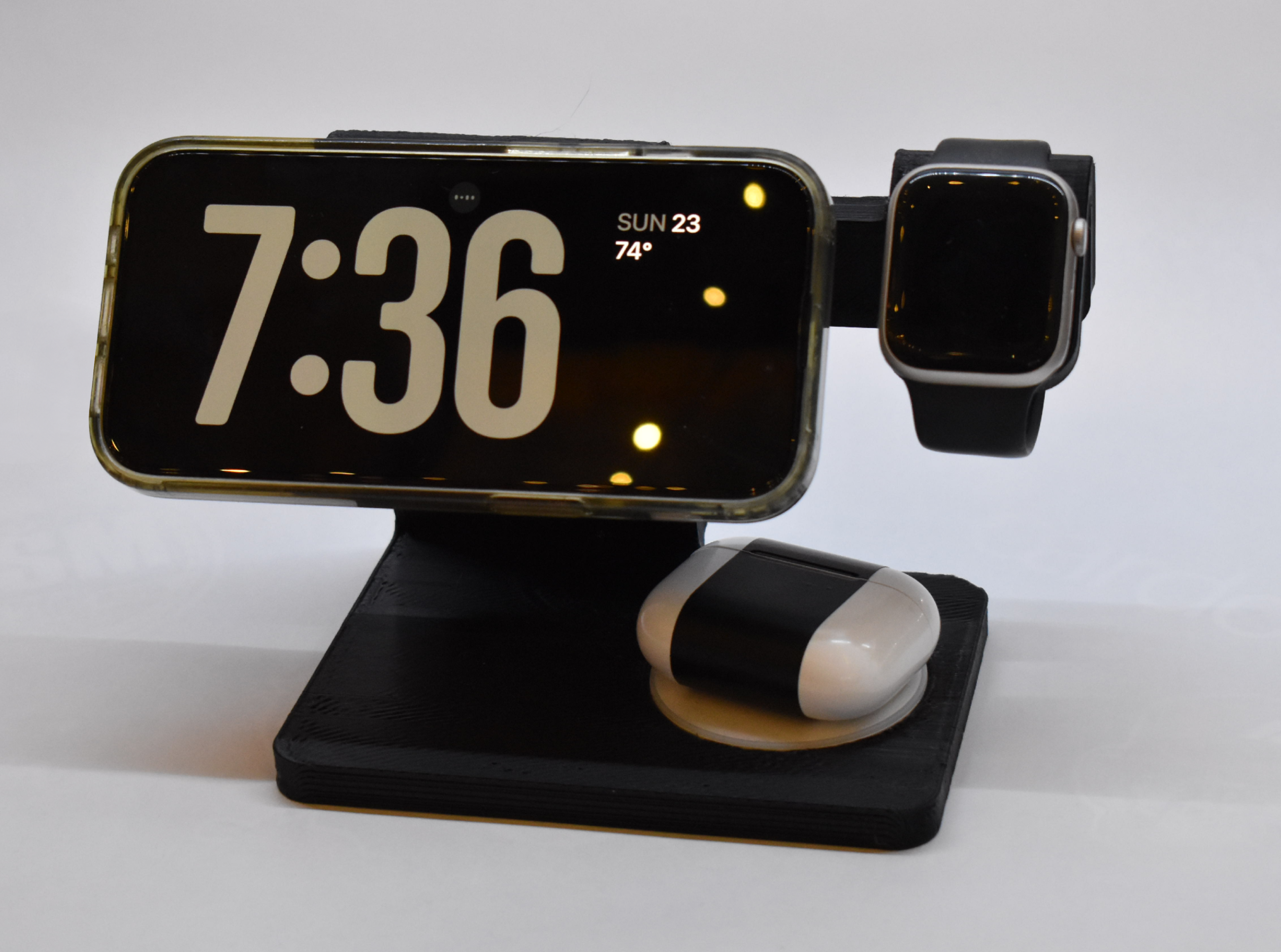 Wtuhu MagSafe 2 in 1 Wireless Charger Dock