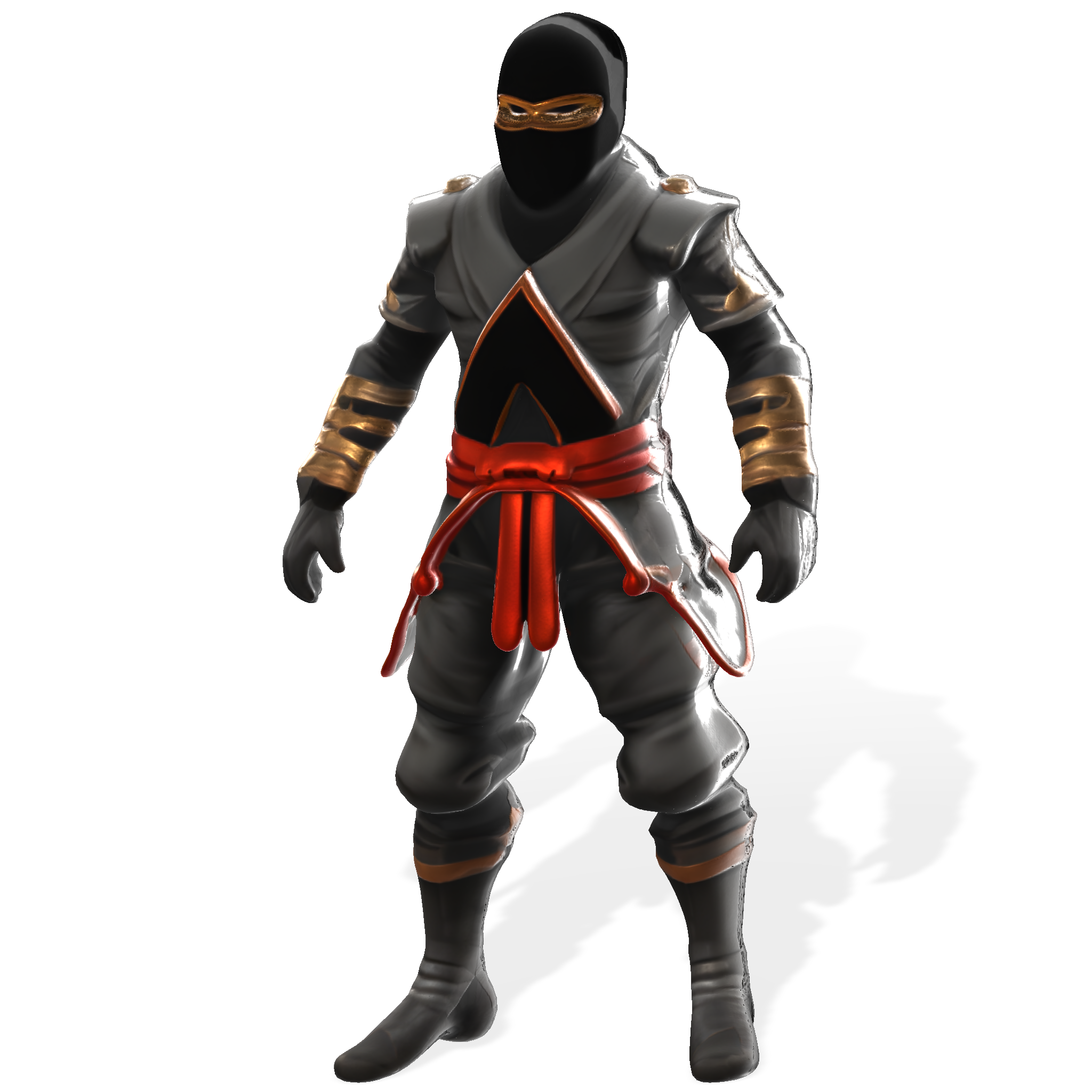 Stealth Master Ninja Character