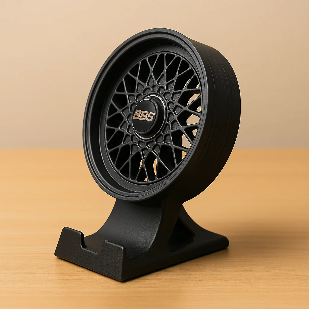 AI DESIGN BBS Wheel-Inspired Phone Holder – Stylish & Functional Stand