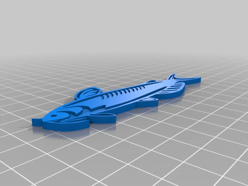Catfish Keychain