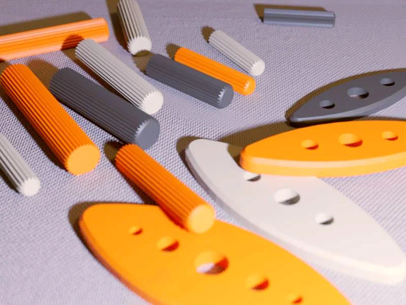 Grooved Dowel Pins and Biscuit Joiners - Most Common Sizes, Ready to Print