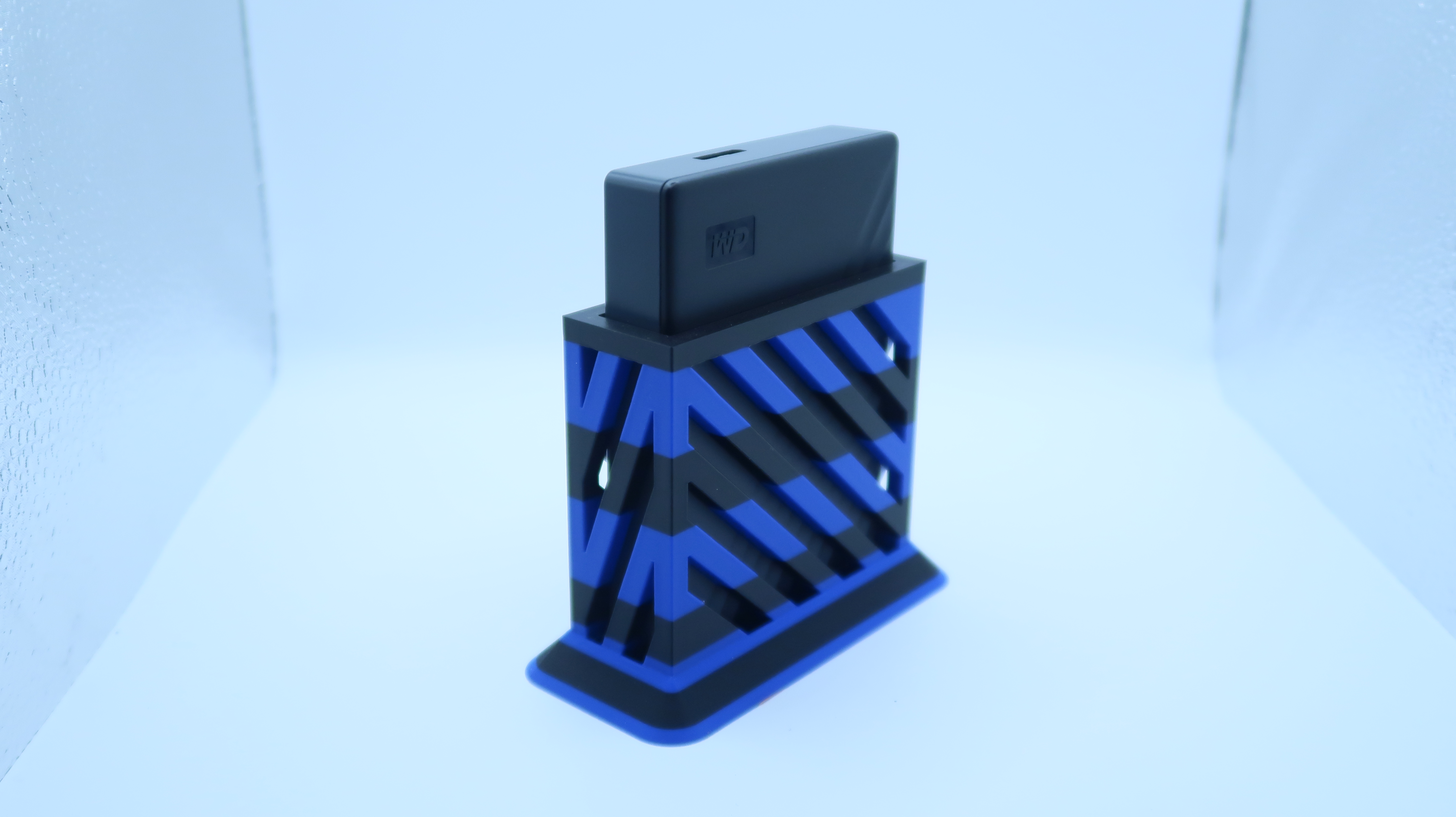 Functional Decorative Hard Drive Holder