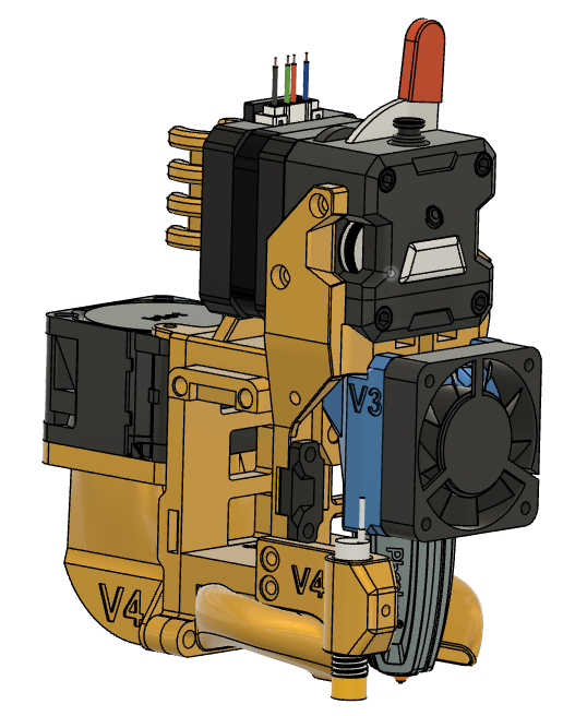 SuperLight Fast-Swap carriage (for LGX extruder)