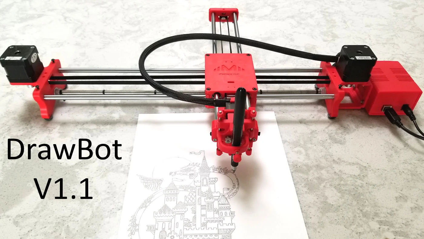 Drawing Robot - Arduino Uno + CNC Shield + GRBL