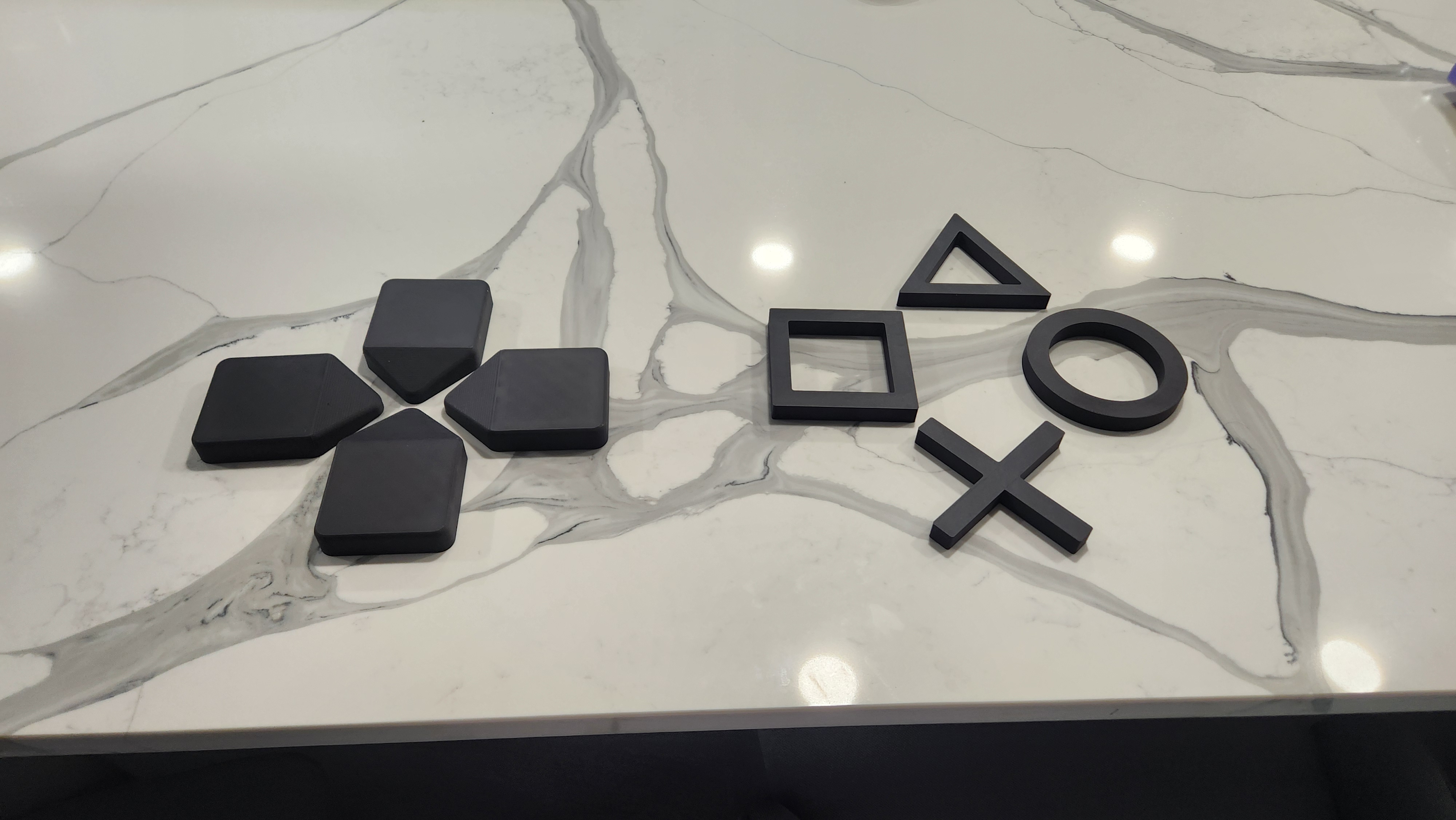 Playstation Buttons and DPad Wall Art