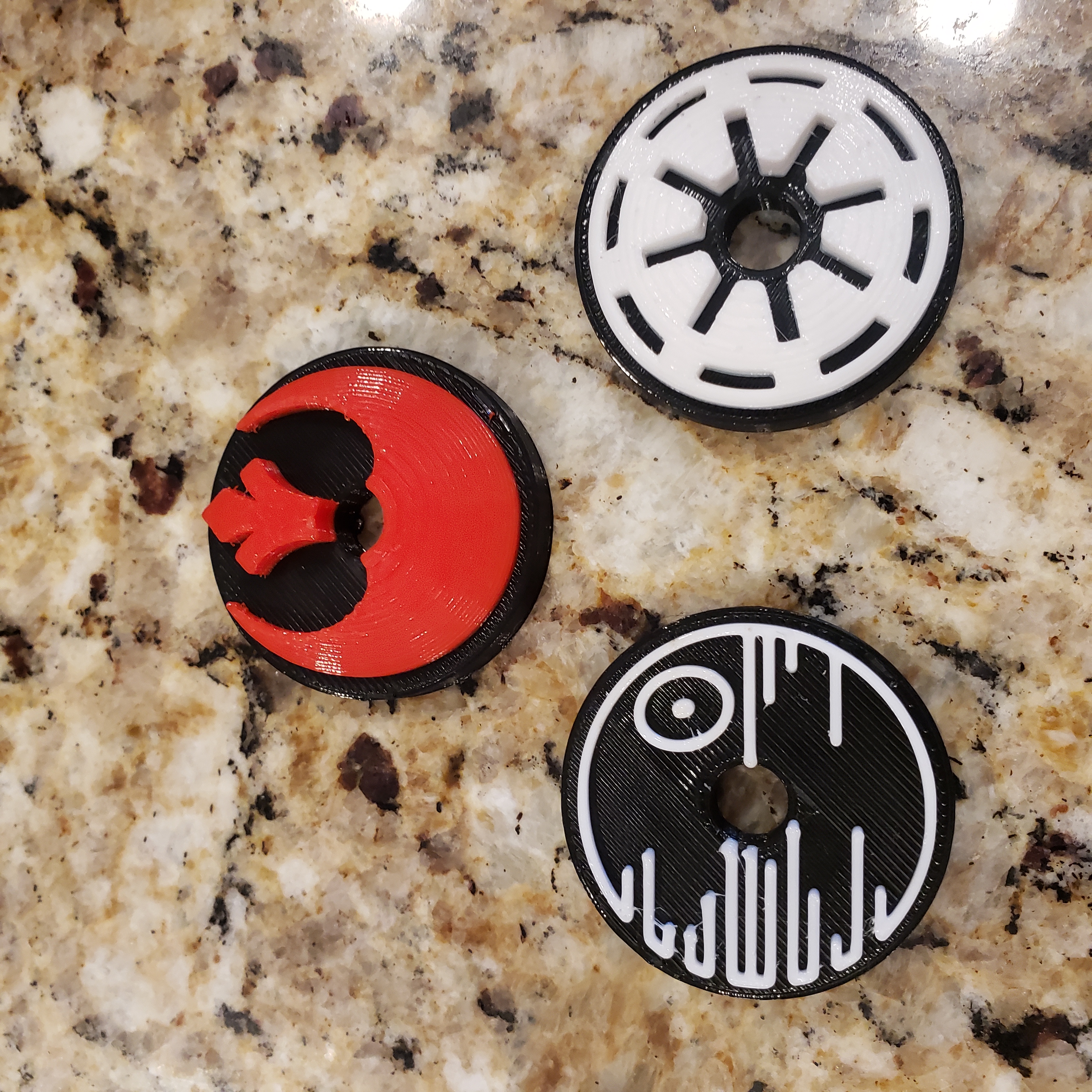 Star Wars 45 RPM adapters