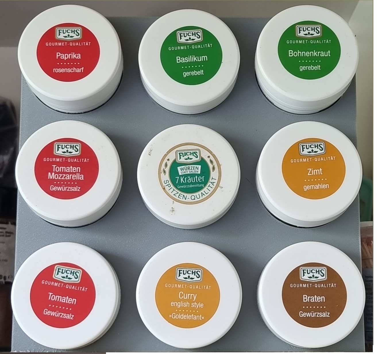 Fuchs Gewürzregal Gewürze / spice rack
