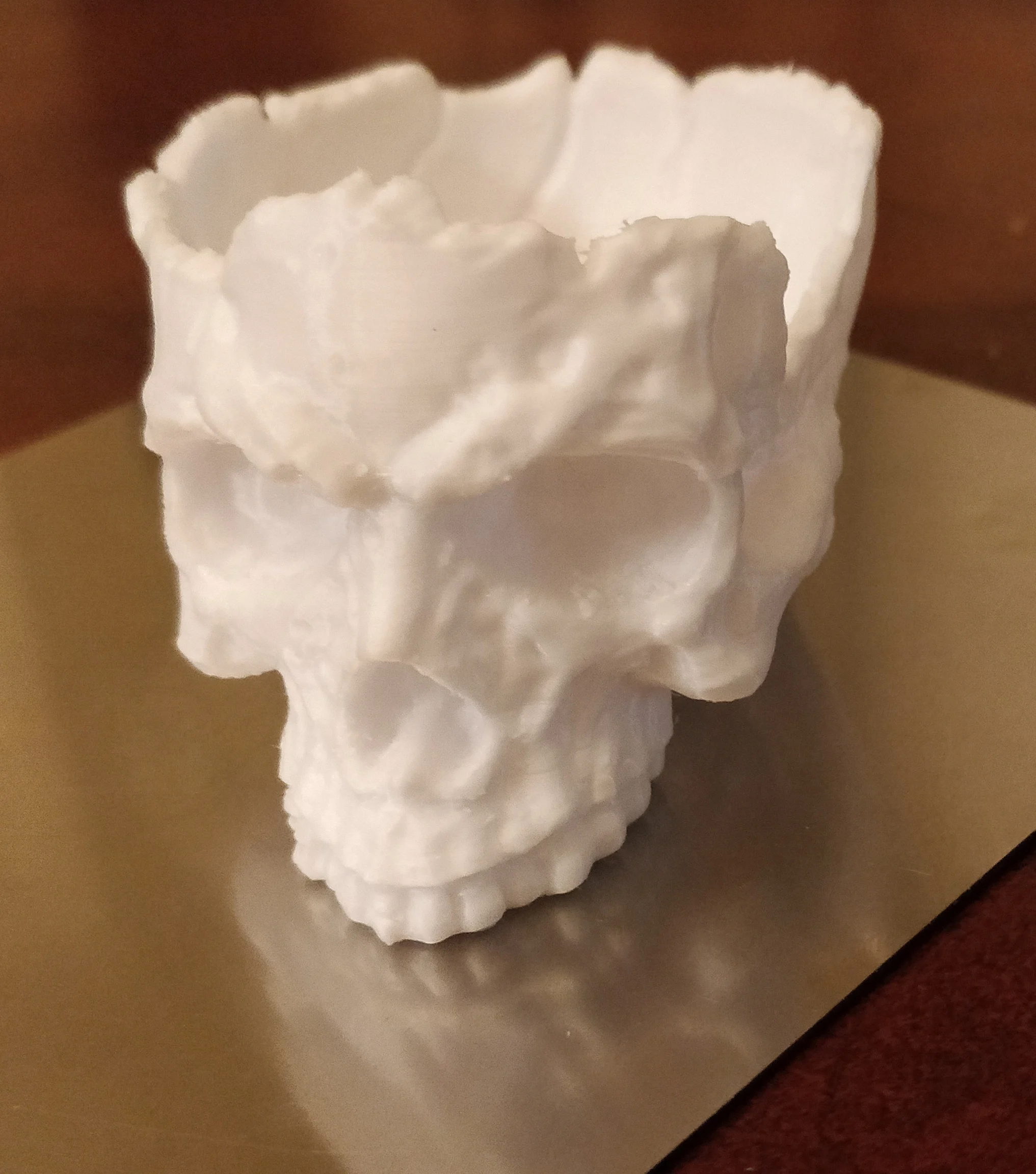 Skull Bowl - Halloween Decoration (by printedobsession)