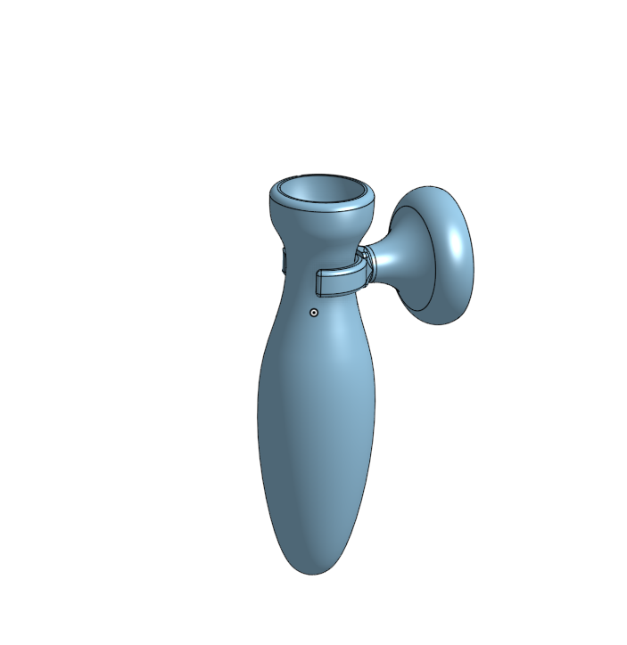car vase for classic vw with steel dash