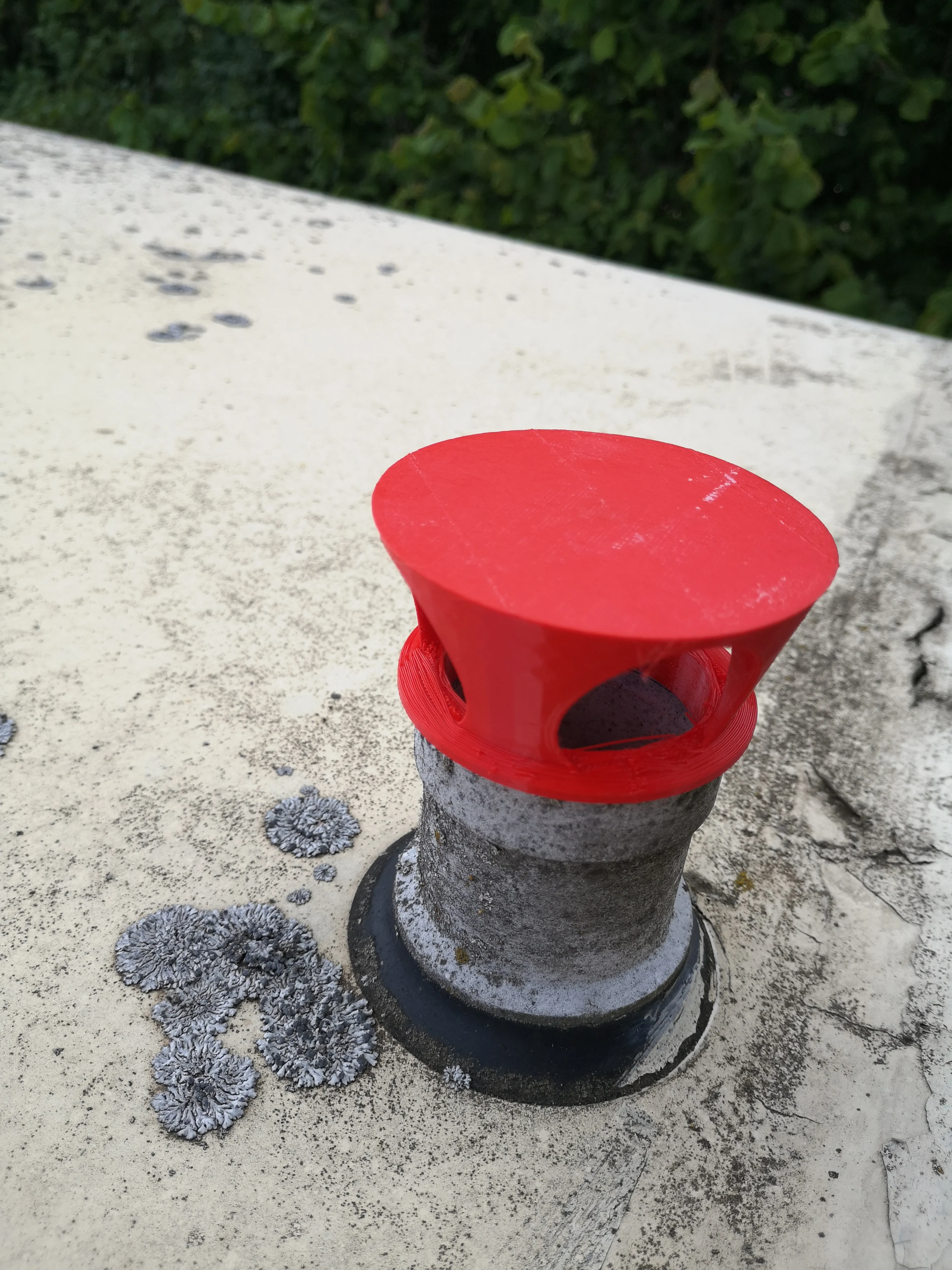 Truma caravan roof cap / Truma Heizungsrohr Kappe