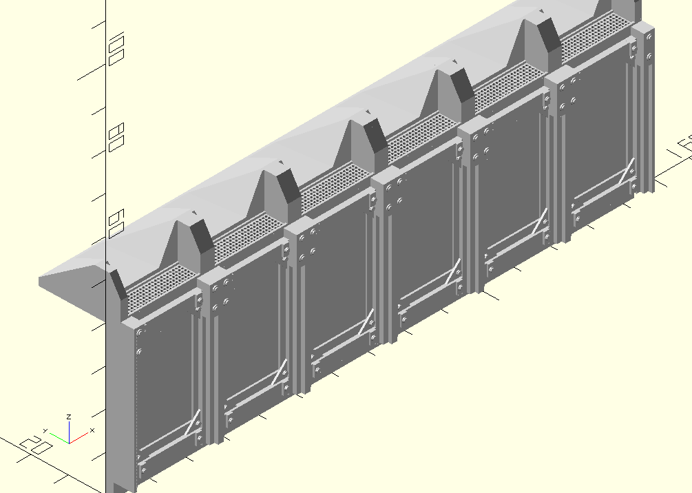 Interstellar Imperial Army Trench Wall