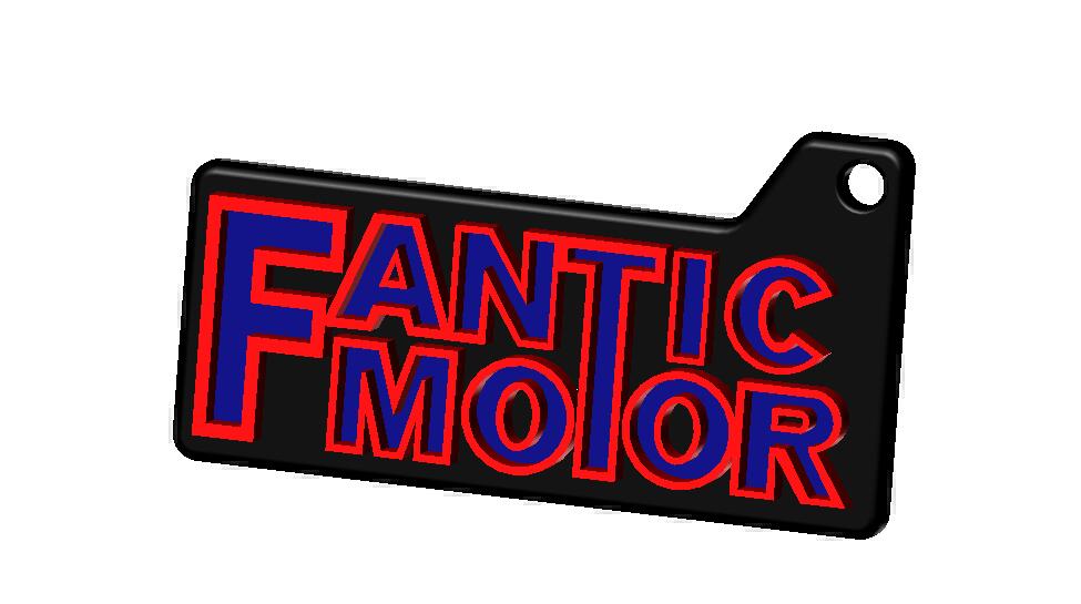 Fantic logo/keyring
