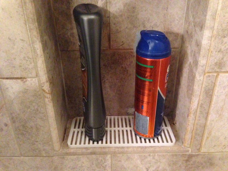Shower Niche Bottle Platform