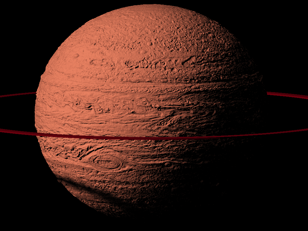 Jupiter scaled one in one billion