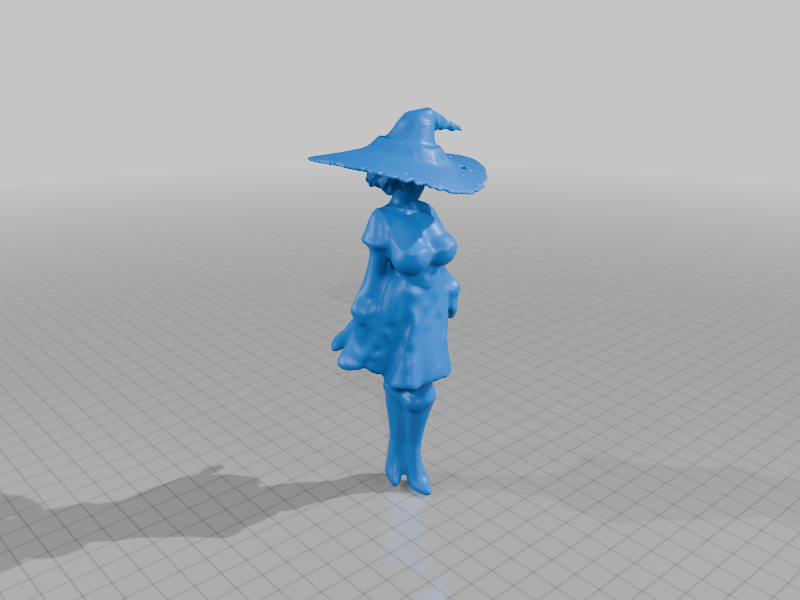 Big Hat Lana | Cute witch for tabletop gaming or desktop harem
