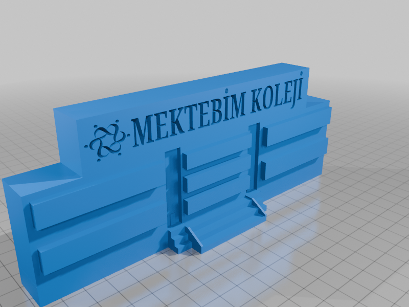 Diyarbakır Mektebim Koleji dış maket