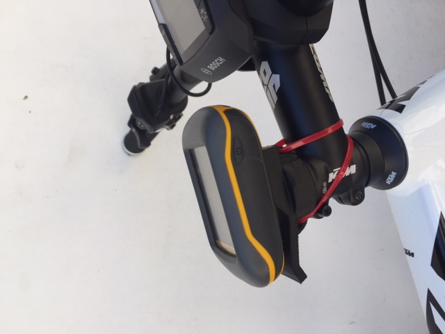 Support velo Garmin Dakota 10