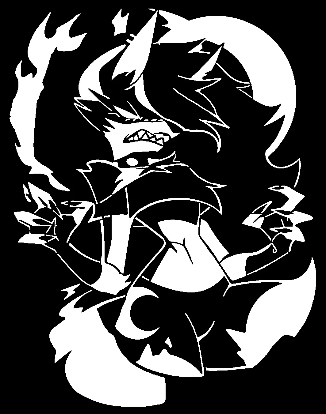 Loona stencil 10