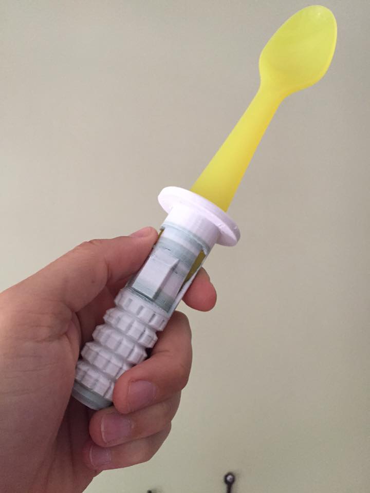 Lightsaber Flatware Silverware Holder