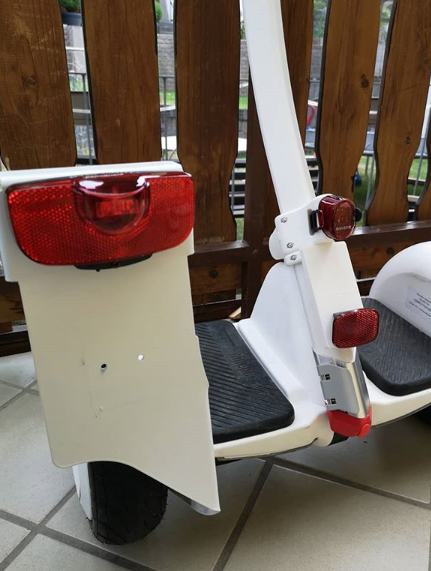 Segway Ninebot Mini Street Pro 320 Elektrokleinstfahrzeug Kennzeichenplakette Halterung Licence Plate Mount