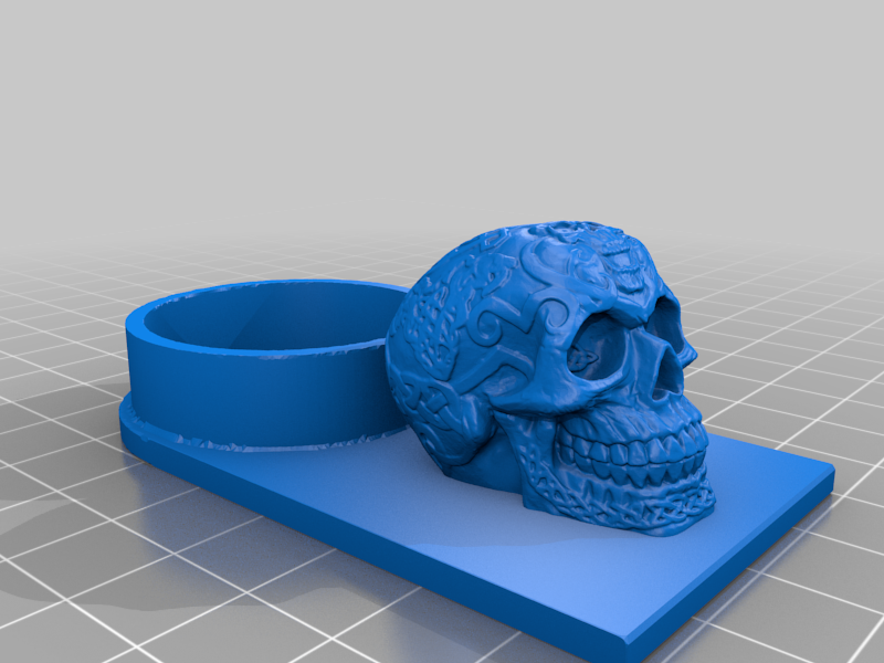 Citadel Paint Holder with Celtic Skull