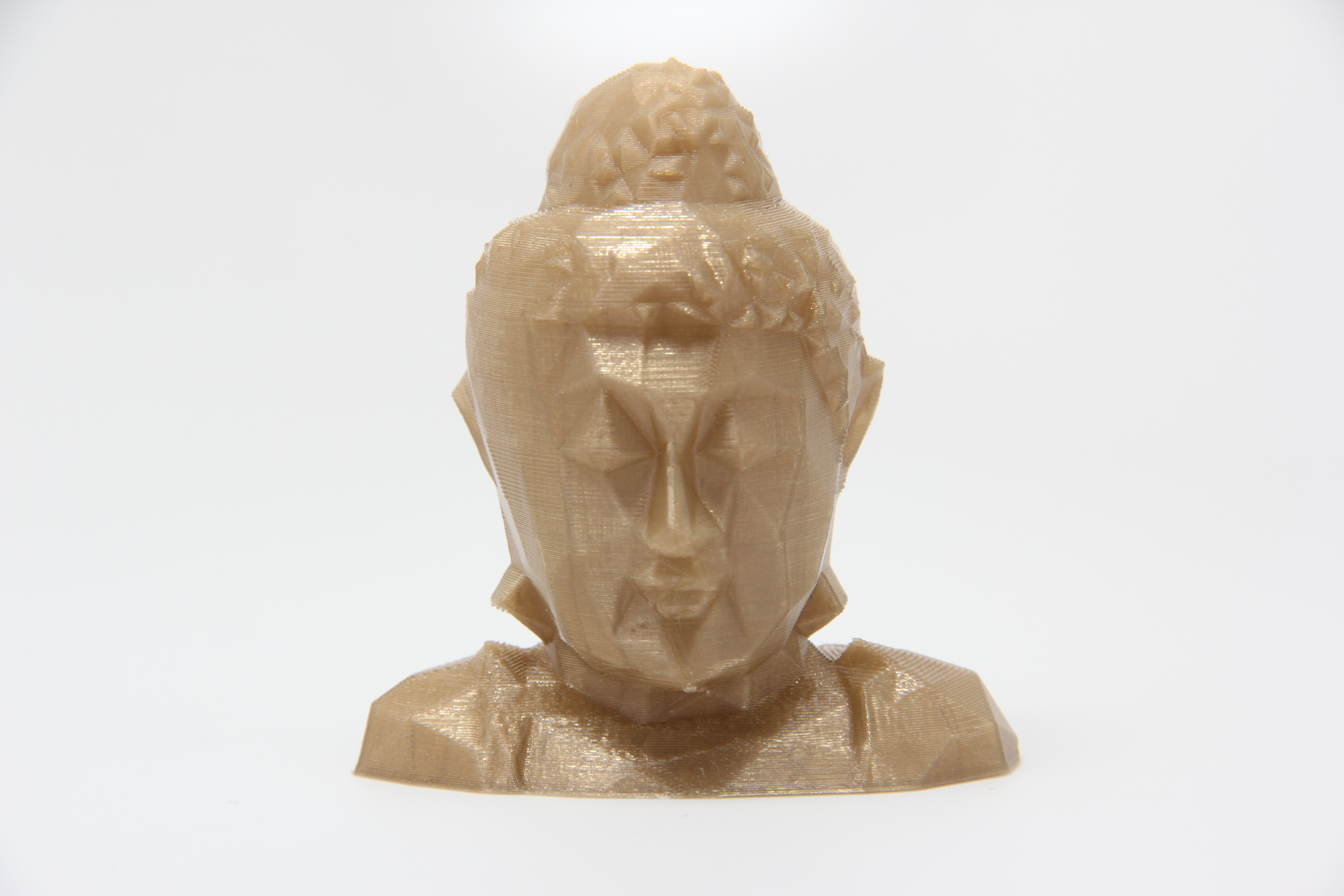 Low Poly Buddha Head