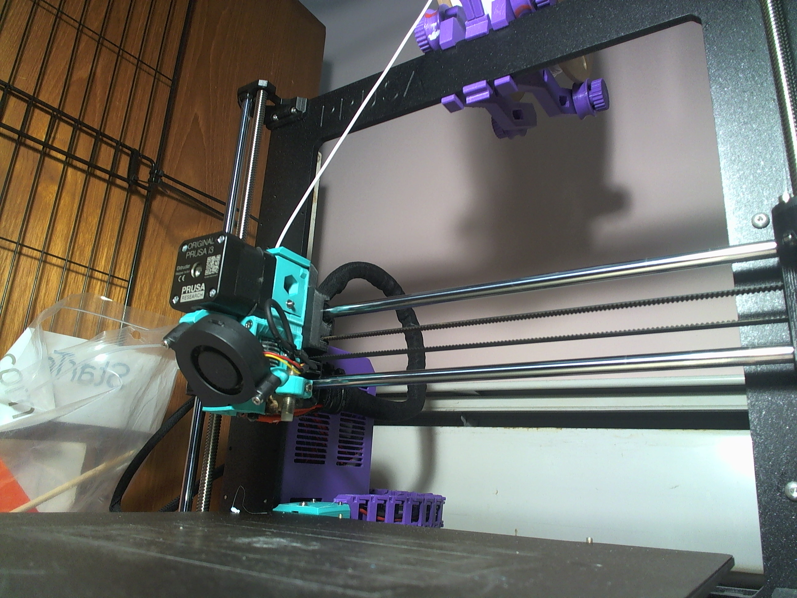prusa mk3s front static camera mount for logitech b910