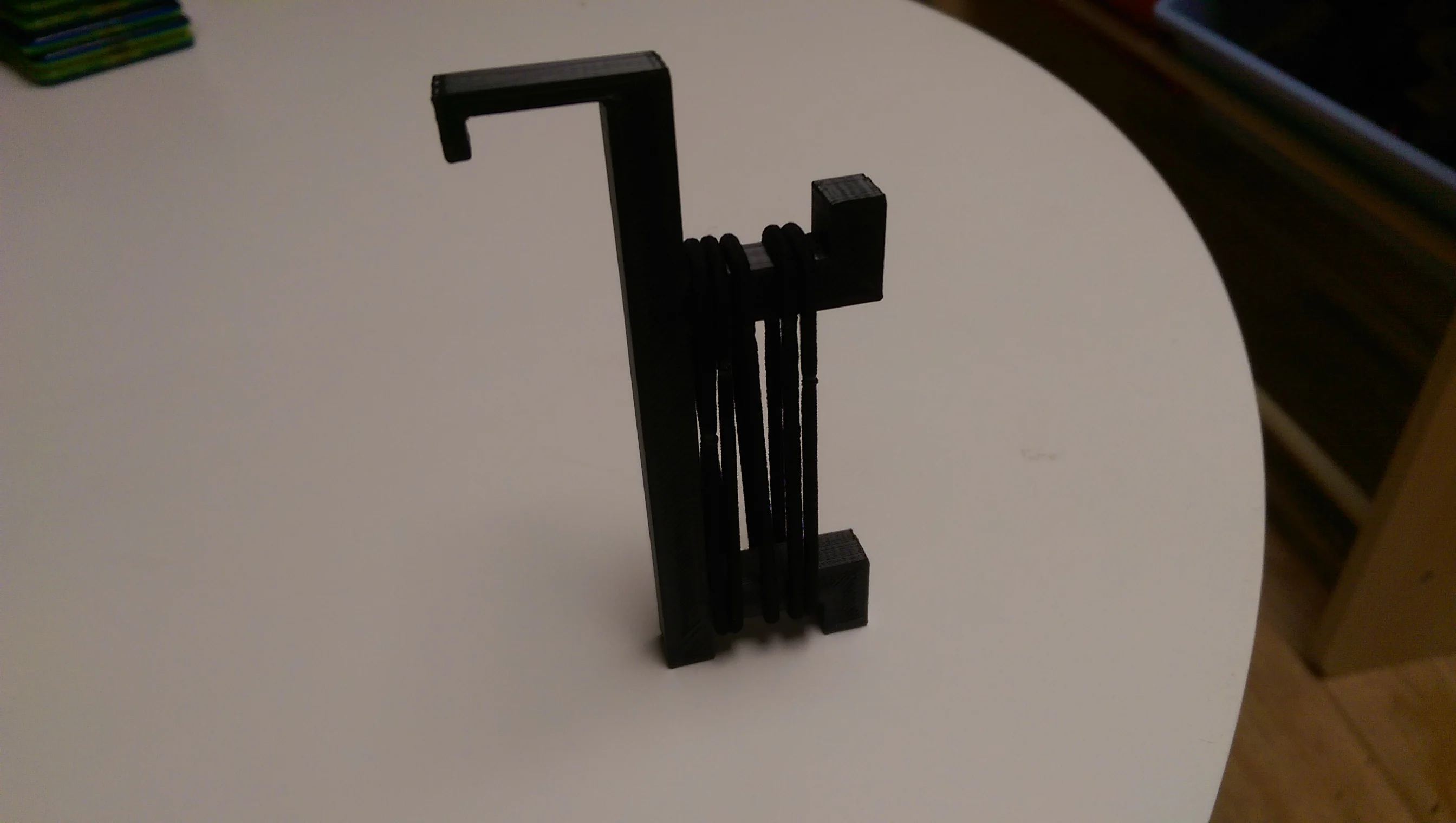 Cat Proof Hair Tie Storage System (CPHTSS) Hanging Model