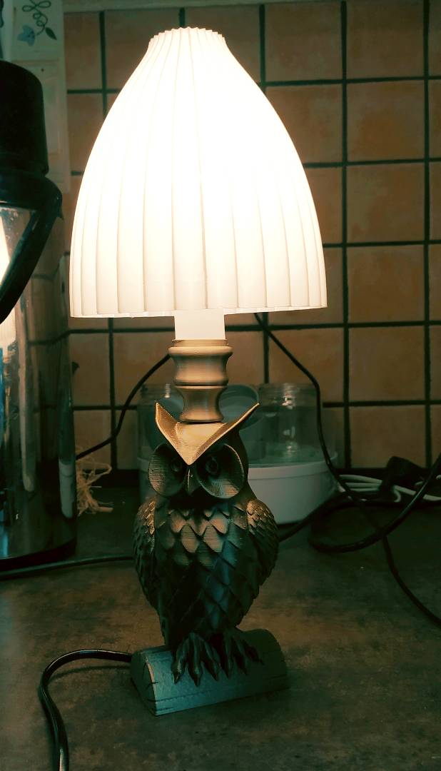 New owl lamp (for E14 bulb or similar size)