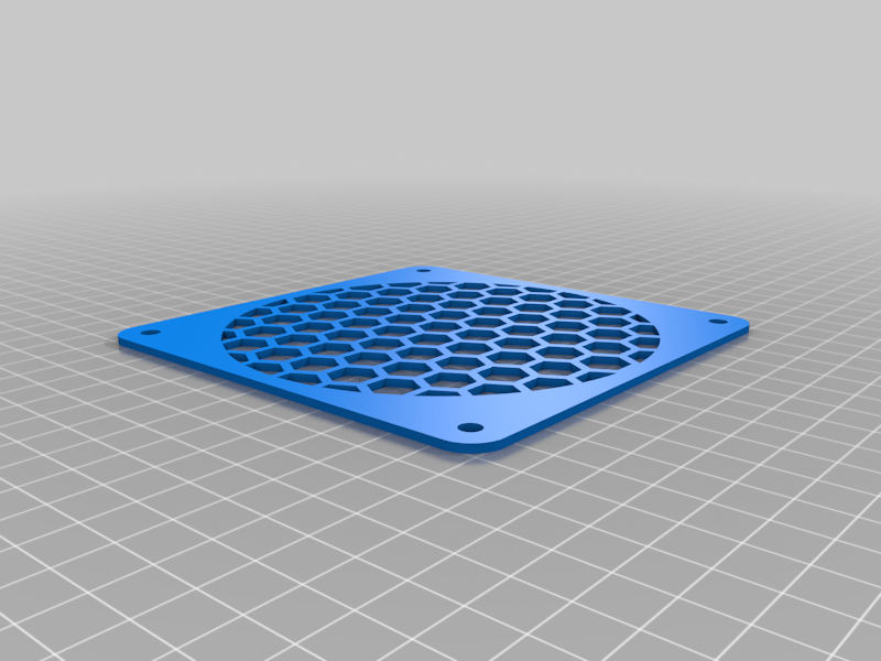 120mm hexagon bestagon fan grill