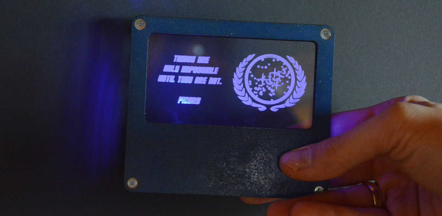 Invitation Card with LED lights