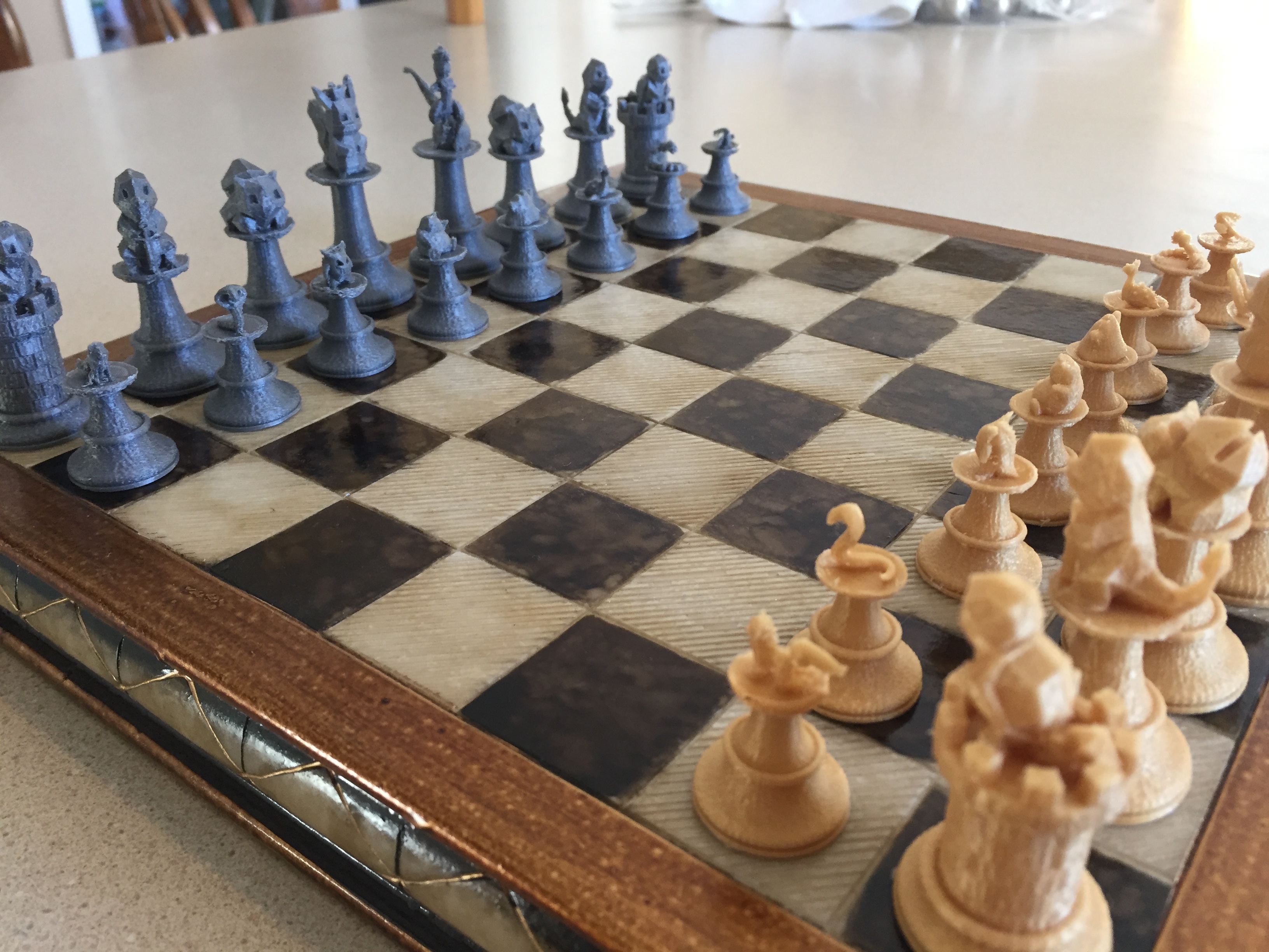 Pokemon Chess Set - Different Pawns