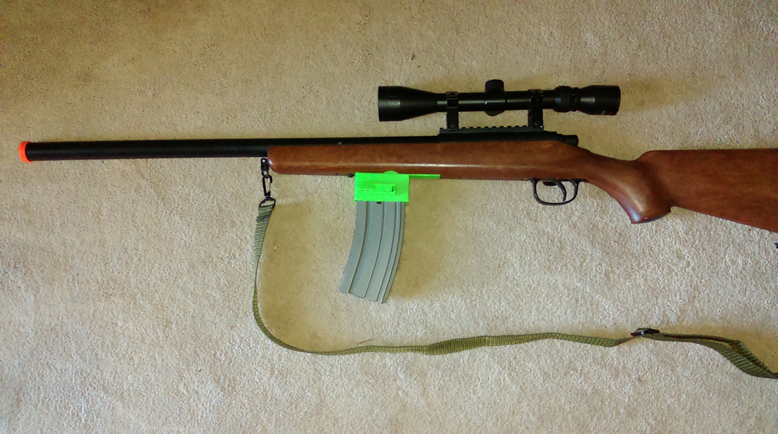 Airsoft VSR10 To M4 Mag Adapter