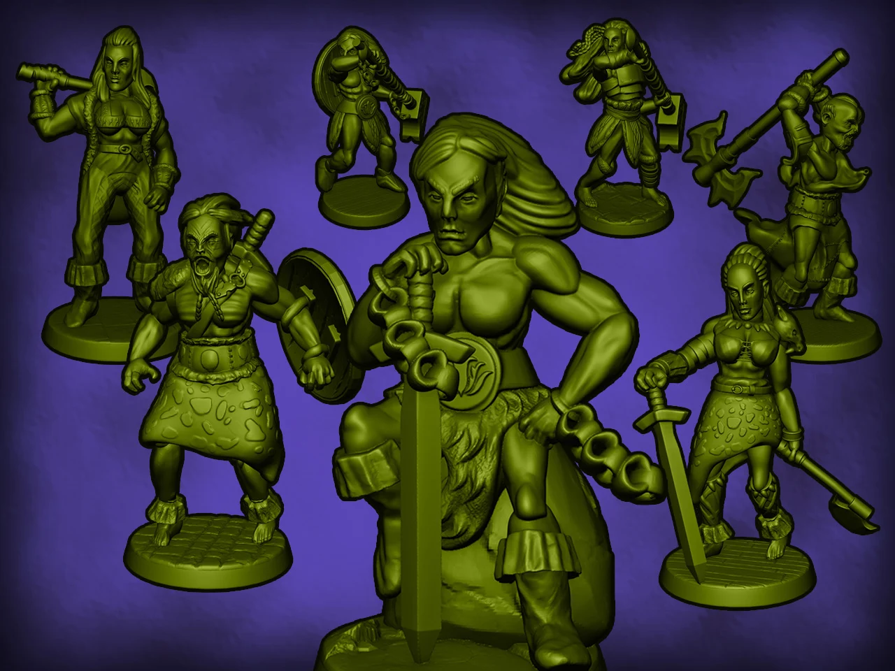 Barbarians 28mm