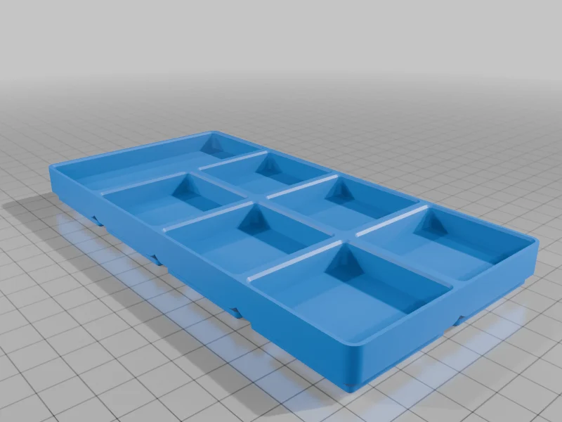 Gridfinity Modified 2x4